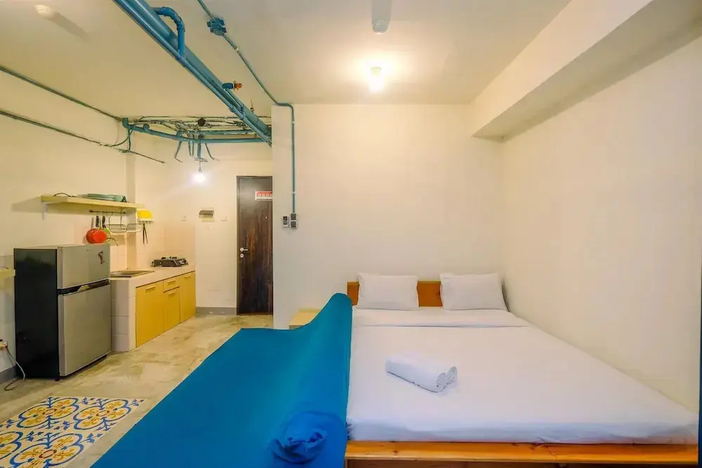 Южный Тангеранг: Simply Minimalist Studio Serpong Green View Apartment