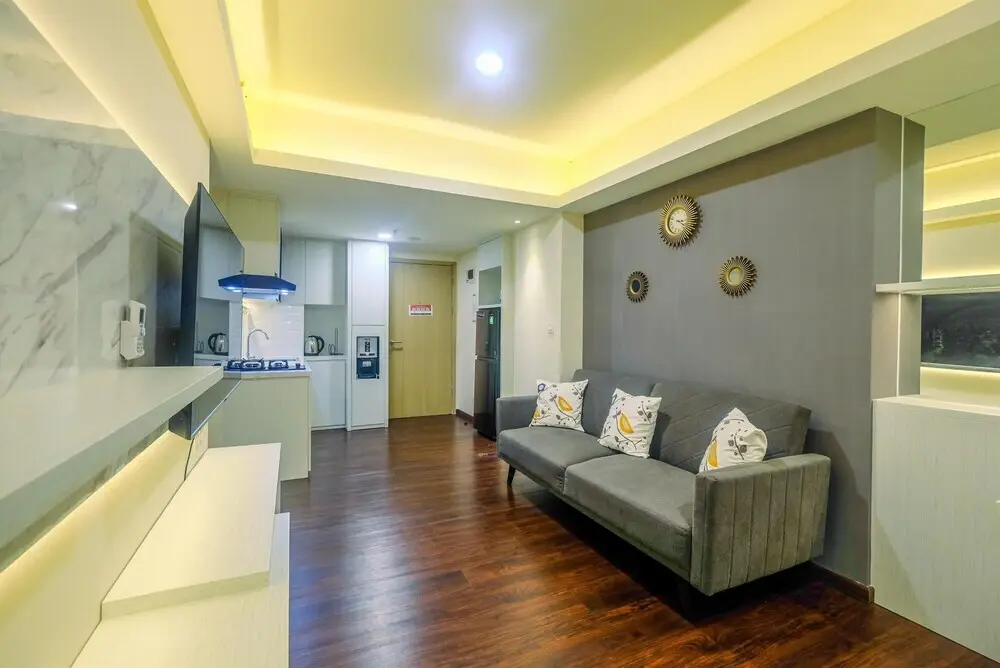 Сибату: New Furnished and Minimalist 2BR + 1 Office Room at Meikarta Apartment