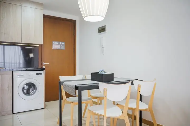 Legok: Fully Furnished With Best View 2Br Serpong M-Town Apartment