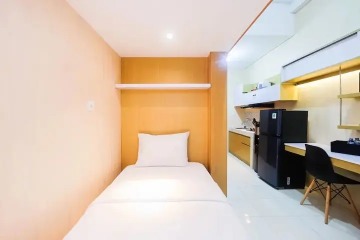 Депок: Fully Furnished Studio With Comfortable Design Dave Apartment