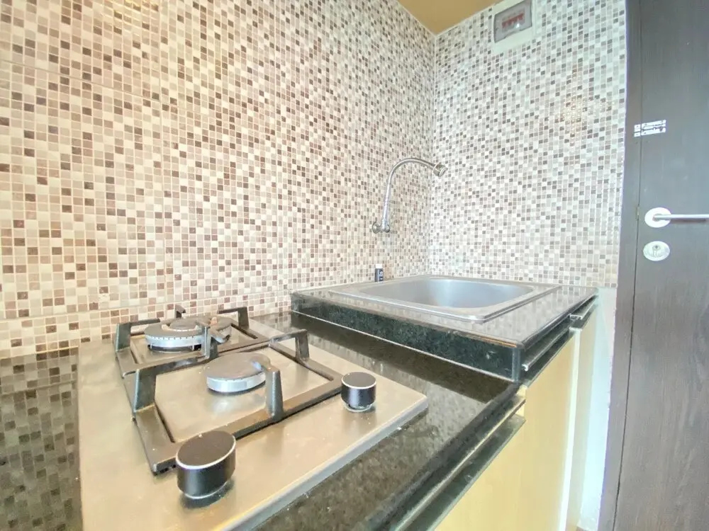 Бандунг: Quite 2Br Apartment Ac In Living Room At The Jarrdin Cihampelas