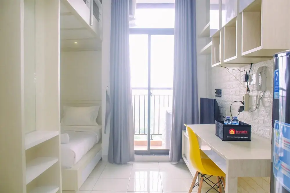 Депок: Simply And Cozy Living Studio With Single Bed At Dave Apartment