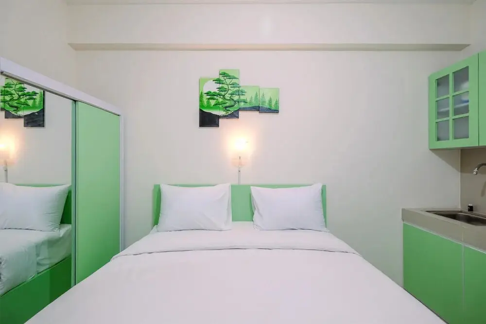 Богор: Comfortable And Minimalist Studio At Bogorienze Apartment