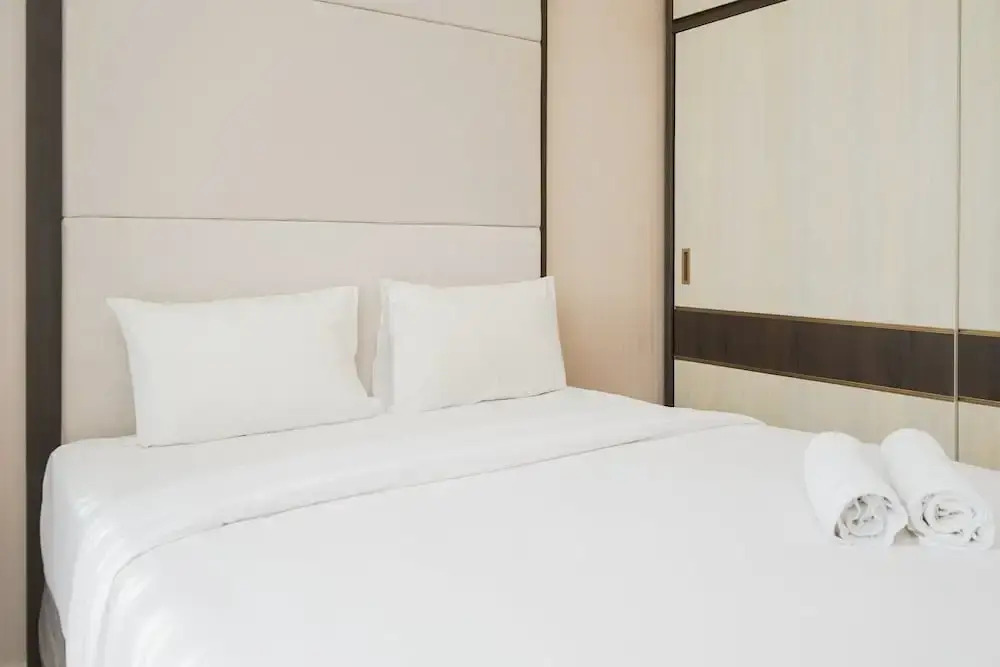 Legok: Cozy and New 2BR at Marigold Nava Park Apartment