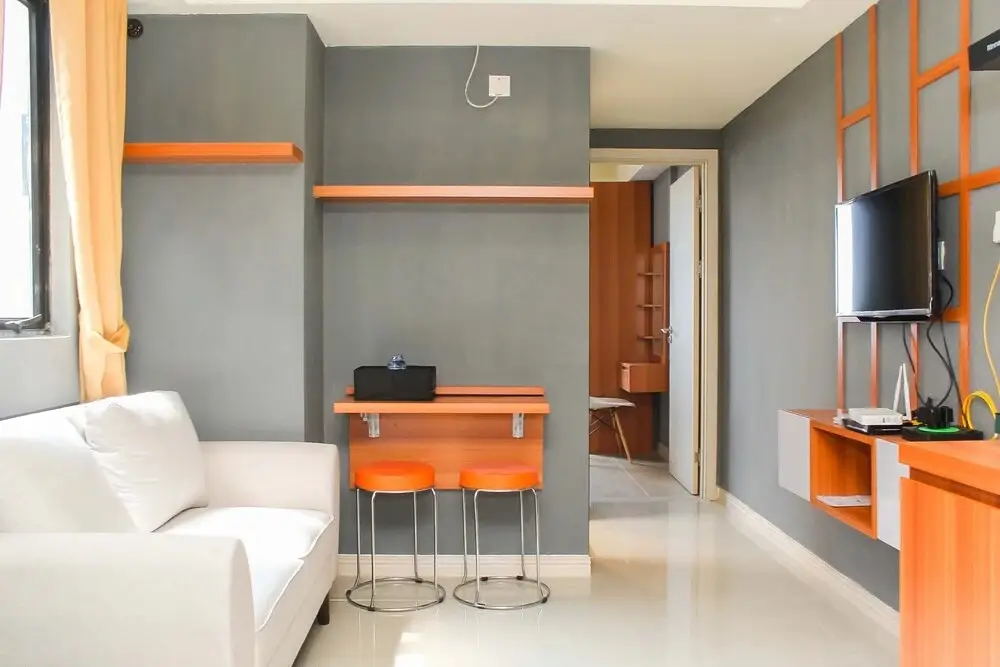 Сибату: Comfortable and High Floor 2BR at Meikarta Apartment