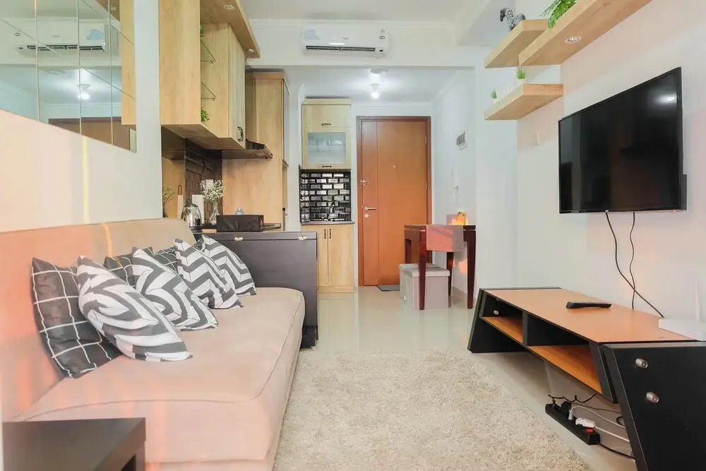 Homey Rustic 2Br Apartment At Signature Park Grande — фото 1
