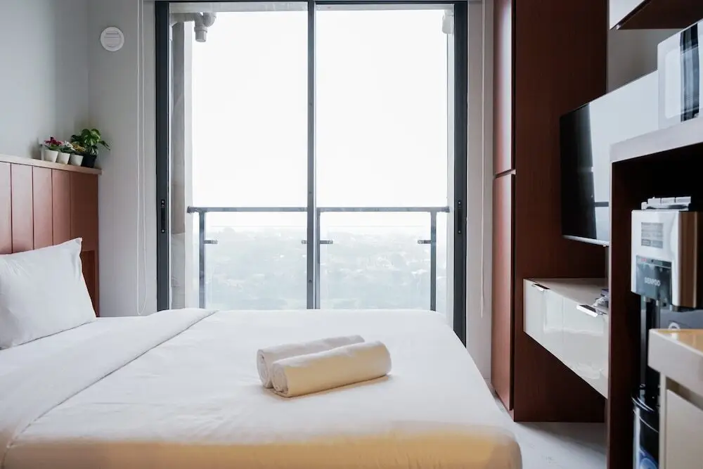 Legok: Cozy Studio Sky House Apartment Near Aeon & Ice Bsd