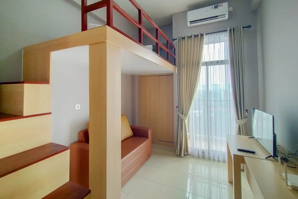 Депок: Simply Look Studio Room At Dave Apartment