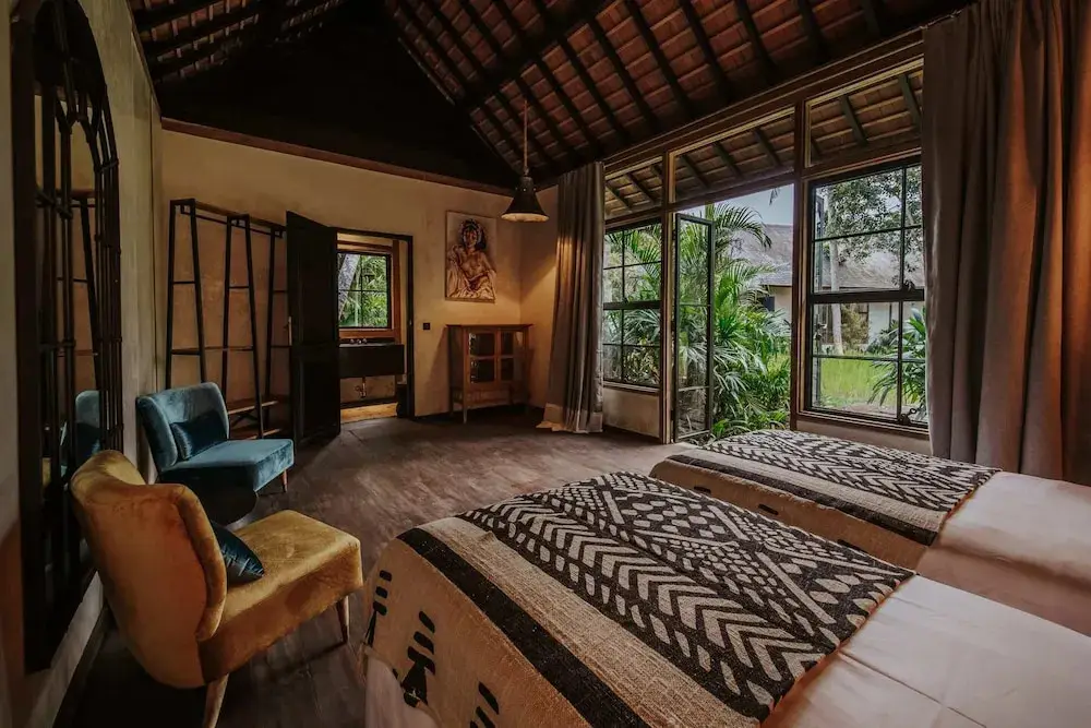 Убуд: Exceptional 9BR Incredible Jungle View, River Access