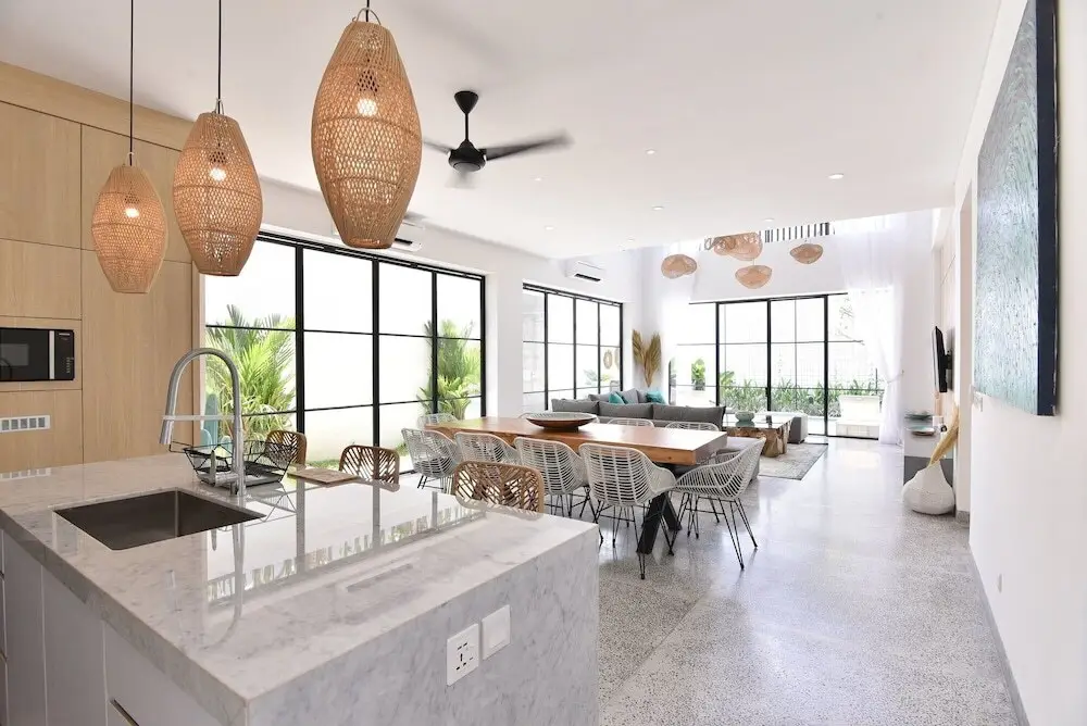 Чангу: Villa Verde Luxury Indulgence - Close to Finns Beach Club Sleep 10 pax Brand new and Modern Villa in a Great Location