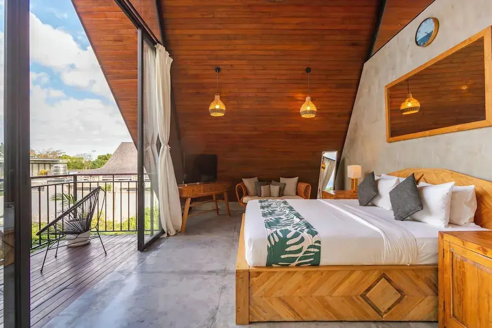 Чангу: Azure 2BR Modern Private Pool Villa in Pererenan