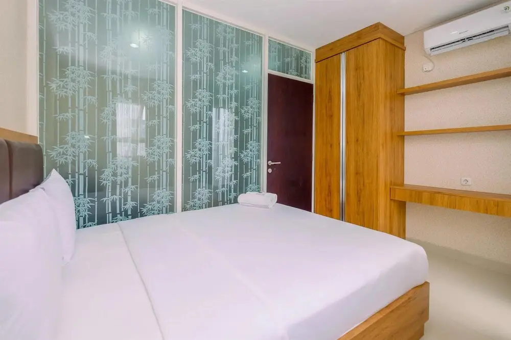 Депок: Brand New 1BR Apartment with City View at Atlanta Residences