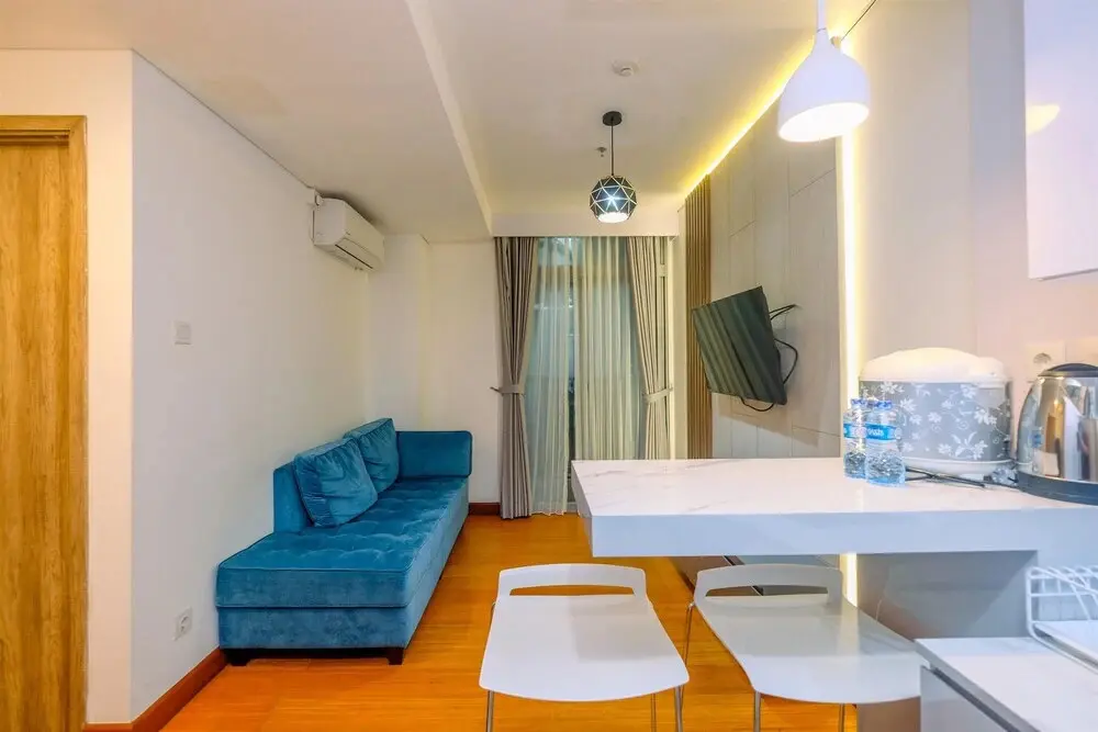 Джакарта: Fancy and Fabulous 1BR at Pejaten Park Apartment