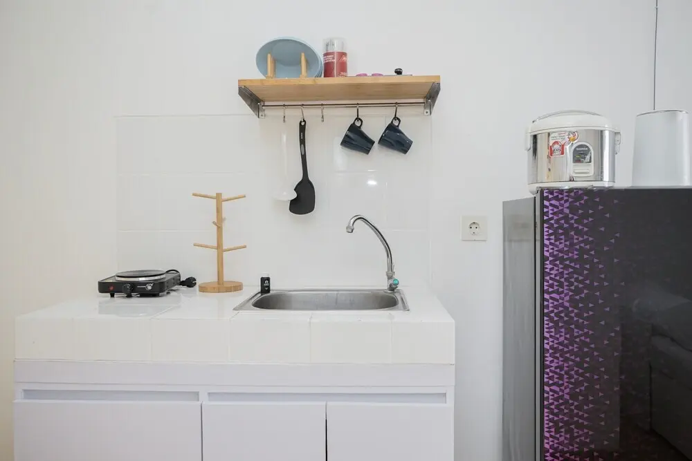 Legok: Scenic Studio Apartment With Foldable Single Bed At M-Town Residence