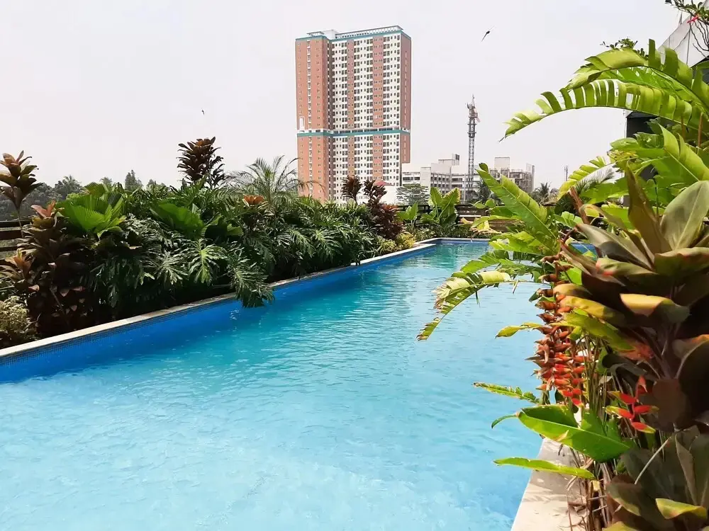 Южный Тангеранг: Comfortable and Minimalist Studio at Tuscany Residences Apartment