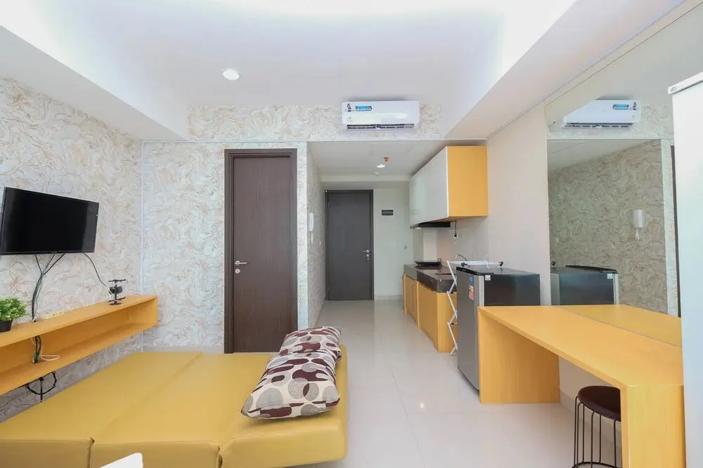 Джакарта: Nice And Cozy Studio Apartment At Nine Residence