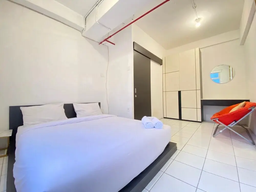 Бандунг: Stylish & Bright 1Br Apartment At Grand Asia Afrika Residence