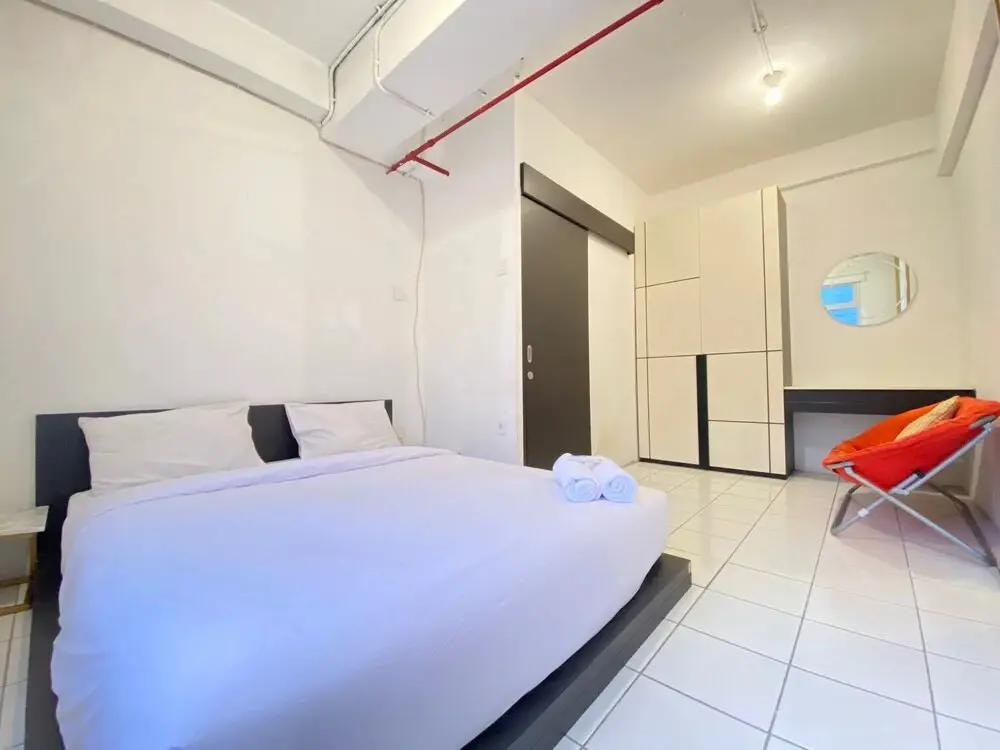 Бандунг: Stylish & Bright 1Br Apartment At Grand Asia Afrika Residence