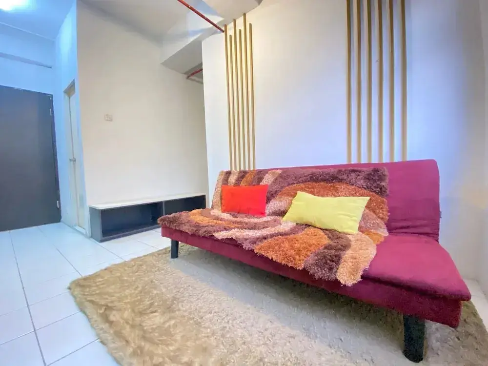 Бандунг: Stylish & Bright 1Br Apartment At Grand Asia Afrika Residence
