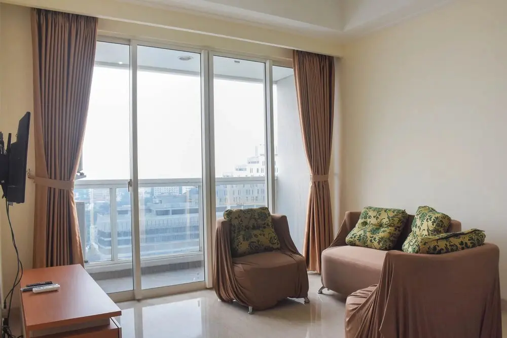 Джакарта: Comfort 1BR with Room Office at Menteng Park Apartment