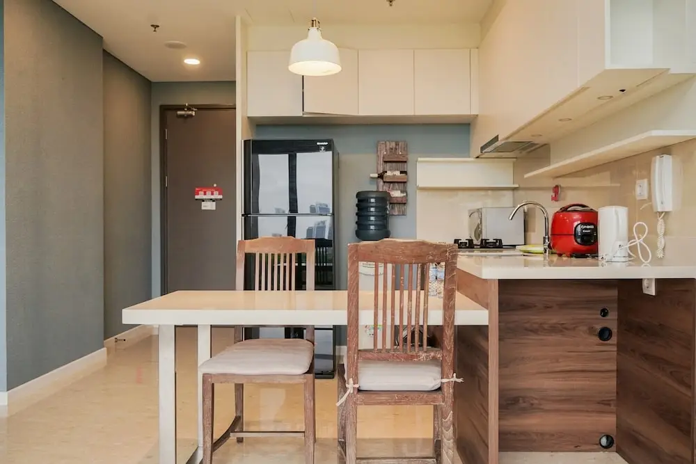Legok: Minimalist 1Br With Study Room At Marigold Nava Park Apartment