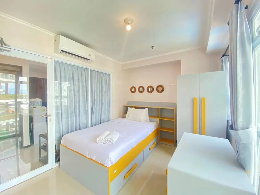 Cozy 1Br Hook Apartment With Pool View At Gateway Pasteur — фото 1