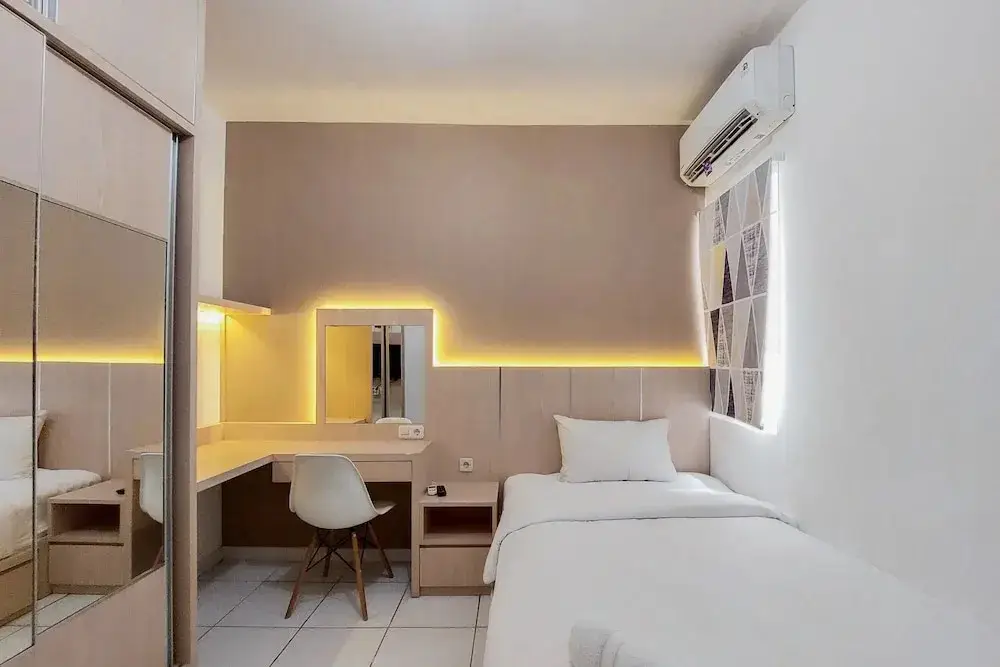 Тангеранг: Cozy And Minimalist Studio (No Kitchen) At Aeropolis Apartment