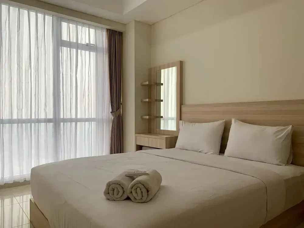 Джакарта: Cozy And High Floor 1Br At Sedayu City Suites Kelapa Gading Apartment