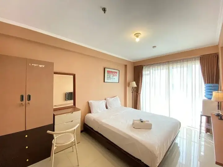 Бандунг: Spacious Chic Studio Room Apartment At Gateway Pasteur