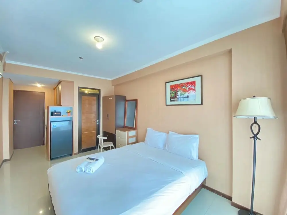 Spacious Chic Studio Room Apartment At Gateway Pasteur — фото 1