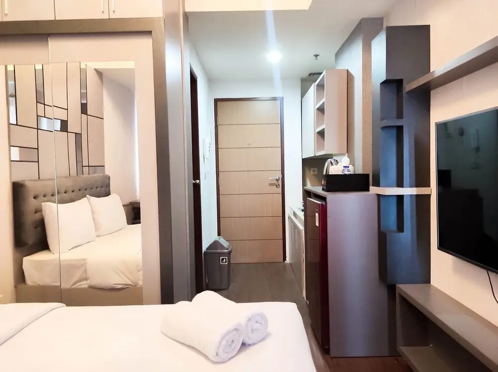 Макассар: Nice And Elegant Studio At Vida View Makassar Apartment