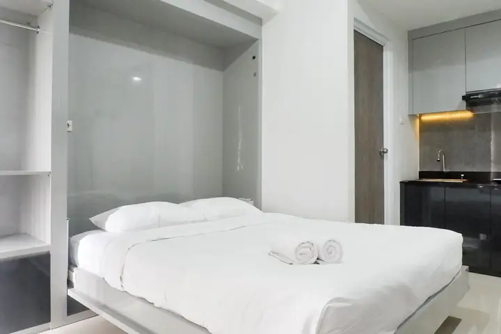 Сурабая: Compact And Stylish Studio Apartment At Taman Melati Surabaya
