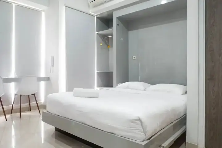 Сурабая: Compact And Stylish Studio Apartment At Taman Melati Surabaya