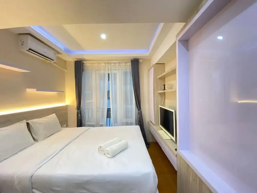 Бандунг: Wonderful & Stylish Studio at Jarrdin Cihampelas Apartment