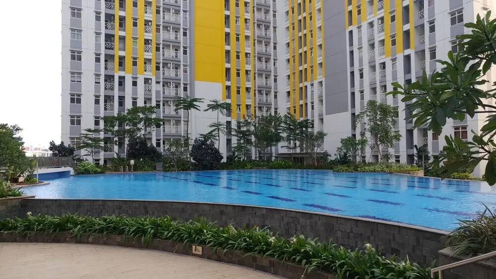 Бекаси: Relaxing 2BR Apartment at The Springlake Summarecon
