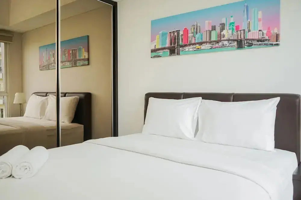 Legok: Elegant and Homey Studio at Casa De Parco Apartment BSD City