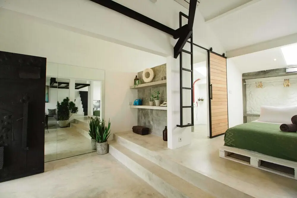 Чангу: 2 BR Modern Art Loft Canggu