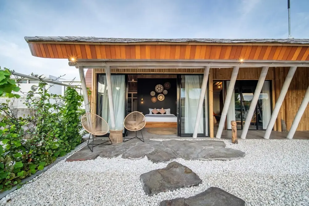 Керобокан: Stunning Architecture 5BR Bamboo With Tropical Pool Villa in Umalas
