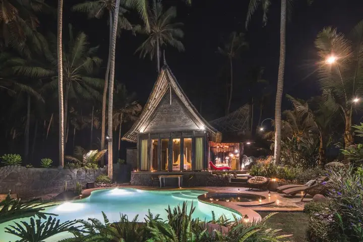 Табанан: Вилла Absolute Beachfront Villa Laut