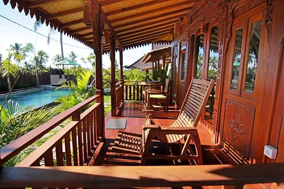 Убуд: Romantic deluxe 0ne-bedroom wooden villa 3