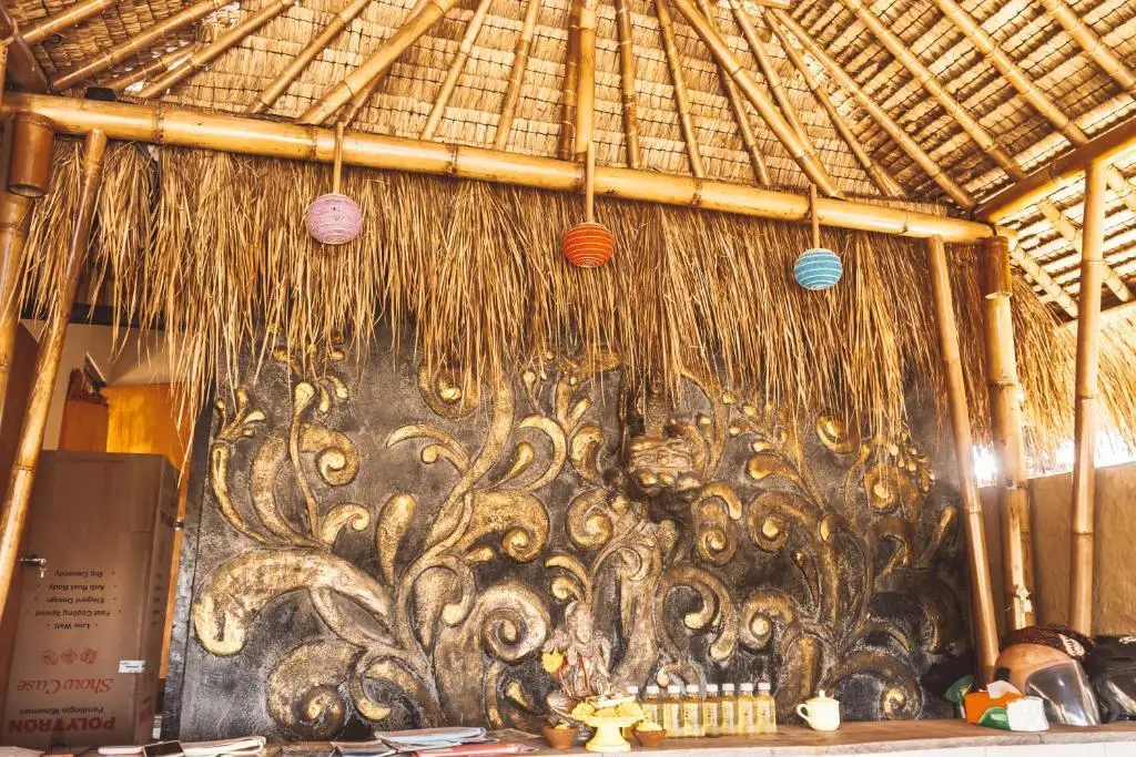 Себату: Bali Bamboo Jungle Huts And Hostel.