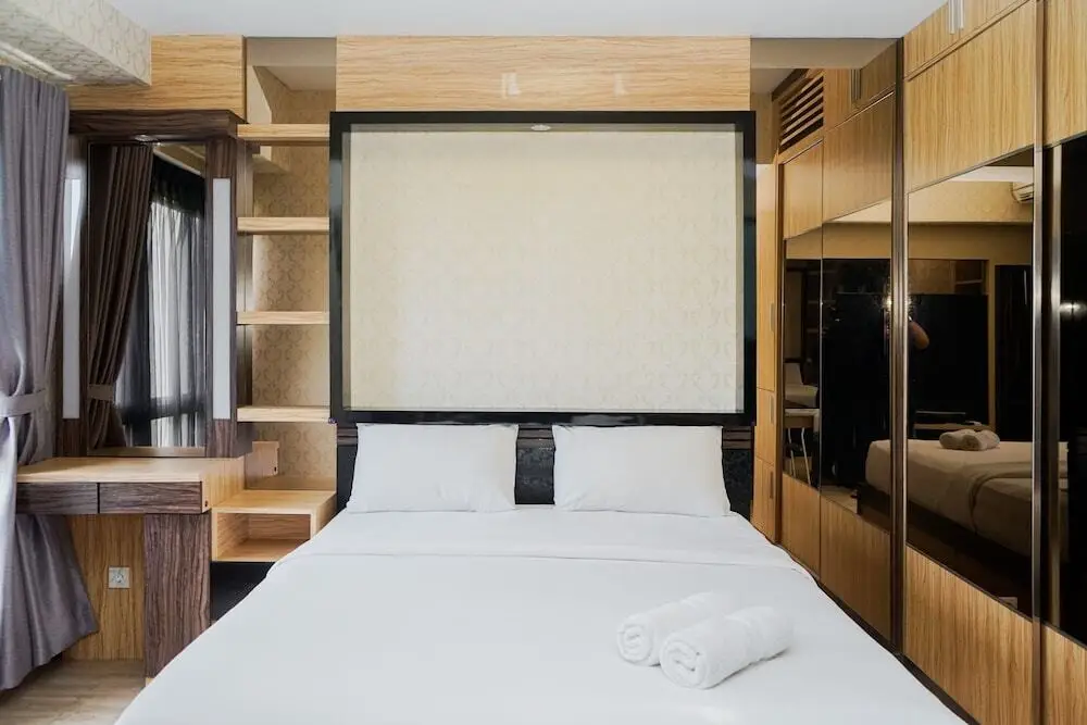 Legok: Cozy 1BR Scientia Residence Apartment near Summarecon Mall Gading Serpong By Travelio