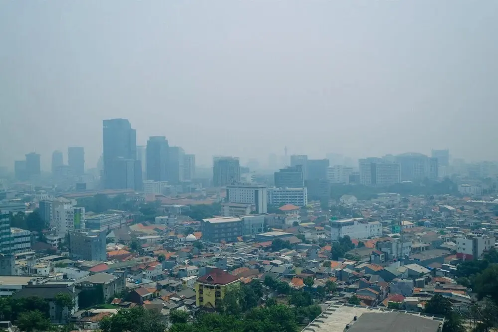 Джакарта: Minimalist with City View Studio @ Menteng Park Apartment