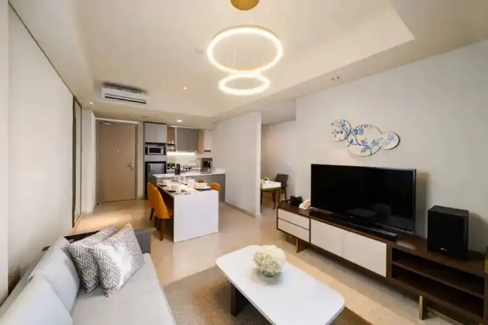 Джакарта: Two-bedrooms, Oakwood Apartments Pik Jakarta