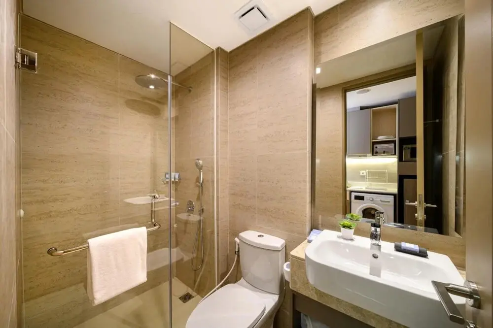 Джакарта: Two-bedrooms, Oakwood Apartments Pik Jakarta
