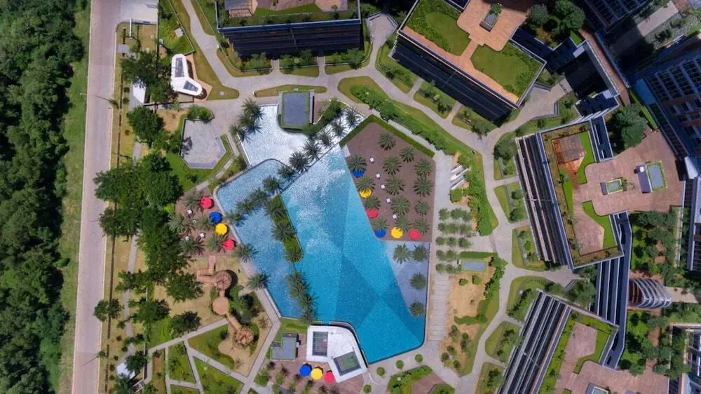 Джакарта: Three-bedrooms, Oakwood Apartments Pik Jakarta