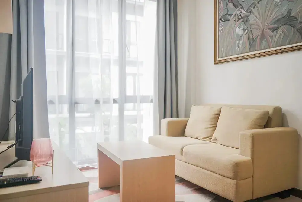 Legok: Warm and Cozy 1BR at Asatti Apartment Vanya Park