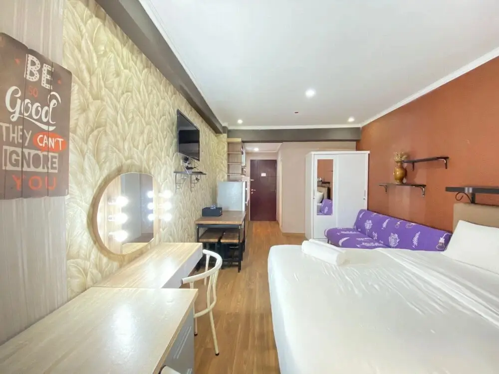 Бандунг: Glam Decor Studio Apartment at Emerald Towers