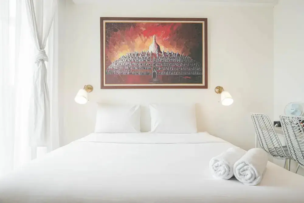 Джакарта: Minimalist Studio Room With City View At West Vista Apartment