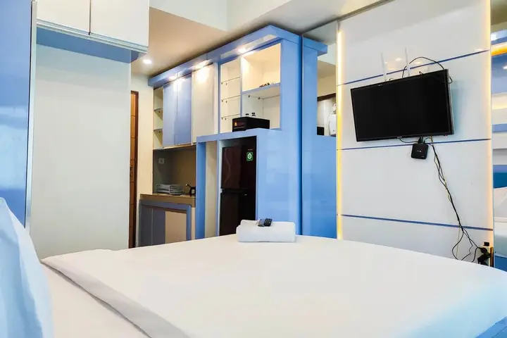 Макассар: Comfortable Studio Room At Vida View Makassar Apartment